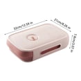 thumbnail image 5 of Ovzne Boîte de Rangement Empilable pour Réfrigérateur avec Grande Capacité et Couvercle Roulant en Liquidation, 5 of 5