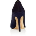thumbnail image 3 of Sam Edelman Womens Hazel Crinkle Heels Pumps Navy 8.5 Medium (B,M), 3 of 3