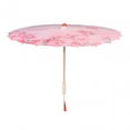 thumbnail image 2 of Yunhgft Chinese Oil Paper Umbrella Oriental Style Oil Paper Parasol Silk Fabric Umbrella Style H, 2 of 9