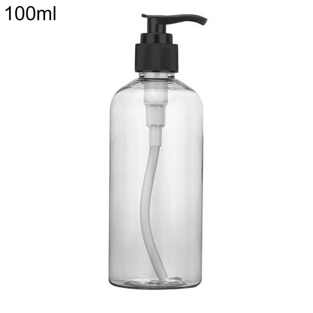 650 ML Distributeur de Savon, Lot de 2 Flacon Pompe Vide en Plastique  Conteneur de Bouteille pour la Cuisine et la Salle de Bain - Transparent 