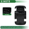 thumbnail image 4 of Interruptor de ventana eléctrica Unique Bargains para Dodge Grand Caravan Journey Nitro No.4602531AA, 4 of 7