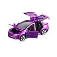 thumbnail image 2 of 1:32 Model Alloy Car Models Surface Reusable Toy Cars Mini Collection Office Decoration with Sound Light for Children Gifts Boy Purple, 2 of 9