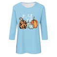 thumbnail image 5 of Sentmoon Chandail pour Femmes Surdimensionné à Manches Longues à Col Rond Chandails pour Femmes Amples avec Imprimé Tenues d'Automne pour Femmes Confortables d'Hiver pour le Bureau Événements d'Halloween et Fêtes de Travail m, 5 of 5