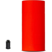 Fluorescent Red Pricing Labels, 1 Line, for Monarch 1131 Price Gun – 1 Sleeve, 20,000 Labels with Security Slits and Free Ink Roller