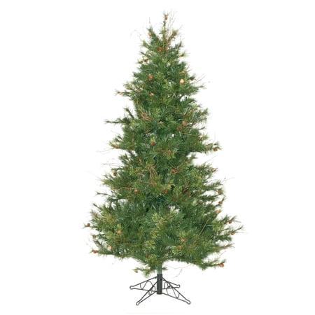 Vickerman 6.5 Mixed Country Pine Slim Artificial Christmas Tree Unlit