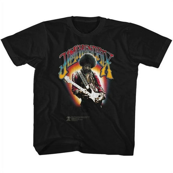 Jimi Hendrix Jimi Hendrix Black Toddler T-Shirt