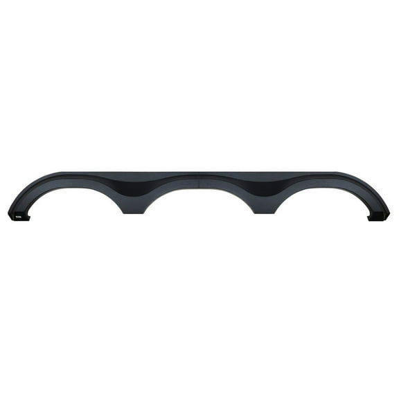 Icon 14675 Triple Axle Fender Skirt FS4675 for Grand Design - Black