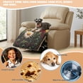 thumbnail image 4 of FOR U DESIGNS Cardinal Daisy Print Recliner Chair Covers Anti-Slip Recliner Cover Waterproof Furniture Protector, Reclining Sofa Slipcover for Pets Dogs, 4 of 6