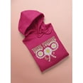 thumbnail image 3 of Think Positive Daisies Hoodie Women -Image by Shutterstock, Female XX-Large, 3 of 4