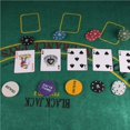 thumbnail image 2 of Bearachild Tapete único y encantador para juego de póker Hold'em con 200 fichas. Kits de experimentos de química, 2 of 5