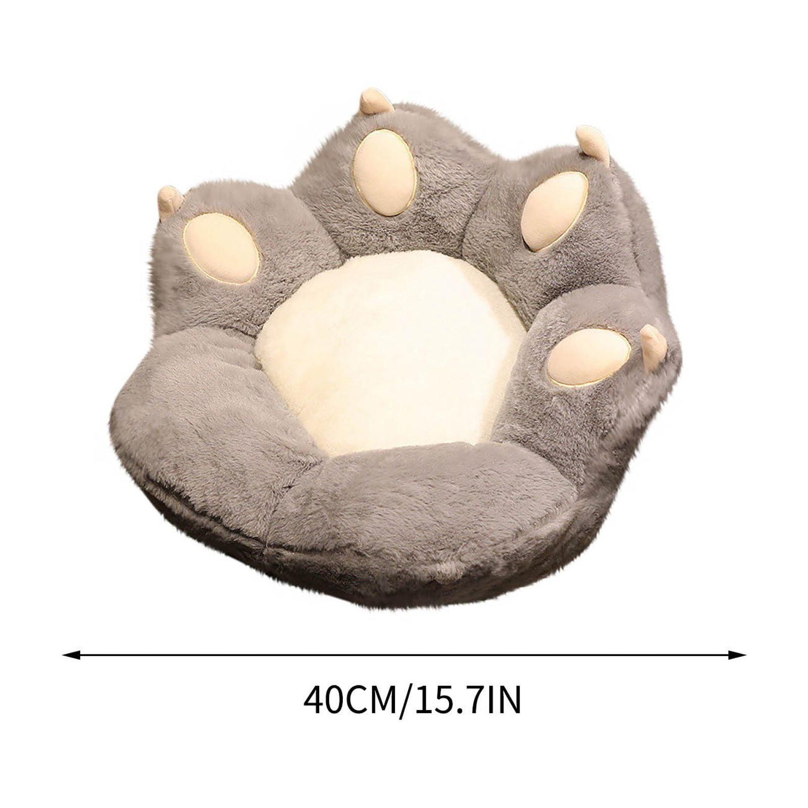 Hvmvliv Patio Chair Cushions Cats Claw Cushion Memory Foam Chair Pads Floor Tatami Chair Cushion Sofa Cushion Thicken Chair Pads for Outdoor & Indoor Furniture(40cm) B