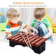 thumbnail image 4 of Xilófono Instrumento musical Xilófono de madera de 8 notas Incluye 2 mazos de madera para niños Juguetes musicales educativos para niños Tomshoo Xilófono, 4 of 6