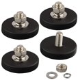 thumbnail image 1 of 4 Pack Scratch Proof Neodymium Magnets With Rubber Coating And M6 Male Thread, Super Strong Magnetic Mount For Lighting, 1 of 5