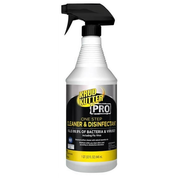 Krud Kutter Pro 367525 One Step Cleaner & Disinfectant, 32 oz Spray Bottle (Pack of 1)