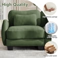 thumbnail image 6 of FFH 131.5" Oversized Modular Sectional Couch, 4 Seat Chenille Cloud Sofa for Living Room, Green, 6 of 13