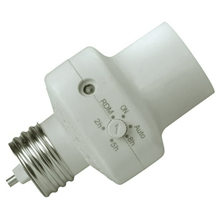 - Woods 59406 Screw-In Indoor Socket Light Control with Programmable Timer, Energy Savings