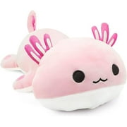 Onsoyours Cute Axolotl Plushie, Soft Stuffed Animal Salamander Plush Pillow, Kawaii Plush Toy for Kids (Pink Axolotl, 13")