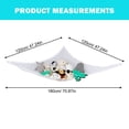 thumbnail image 7 of GoXteam Stuffed Animal Net Hammock Corner Large Toy Storage Organizer Holder Plushies Stuffy Storage Hammock for Kids Baby Nursery Bedroom Playroom Home Wall Room Decor (2 pcak), 7 of 7
