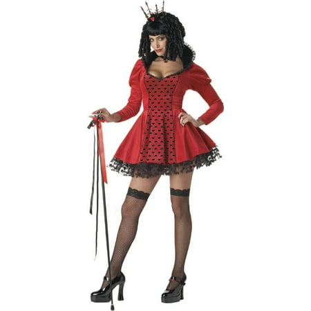 Dark Queen of Hearts Adult Costume Size: Small