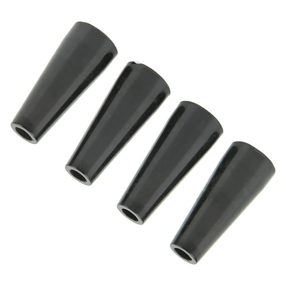4-Pack Phenolic Plastic Gasless Self-Protecting Nozzles - Heat Resistant, Lightweight MIG Welding Torch Accessories for 100L Torches, Compatible with Amico, Chicago Electric, Century, Clarke, Forney,