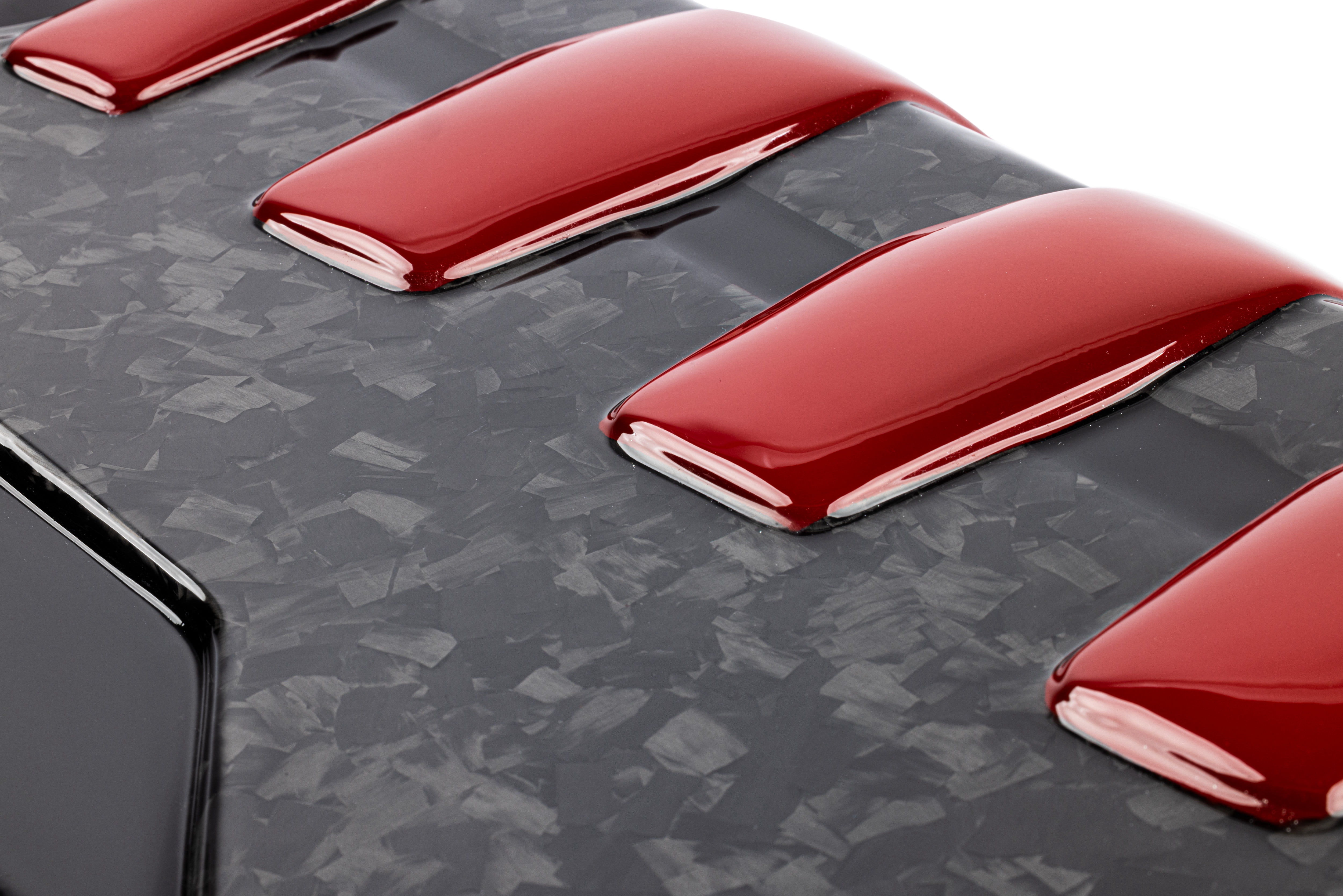 APR MS100235 Carbon Fiber Engine Cover - Gloss Forged