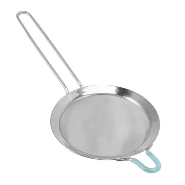 Flour Colander,60 Mesh Fine Strainer Fine Mesh Strainer Handheld Flour