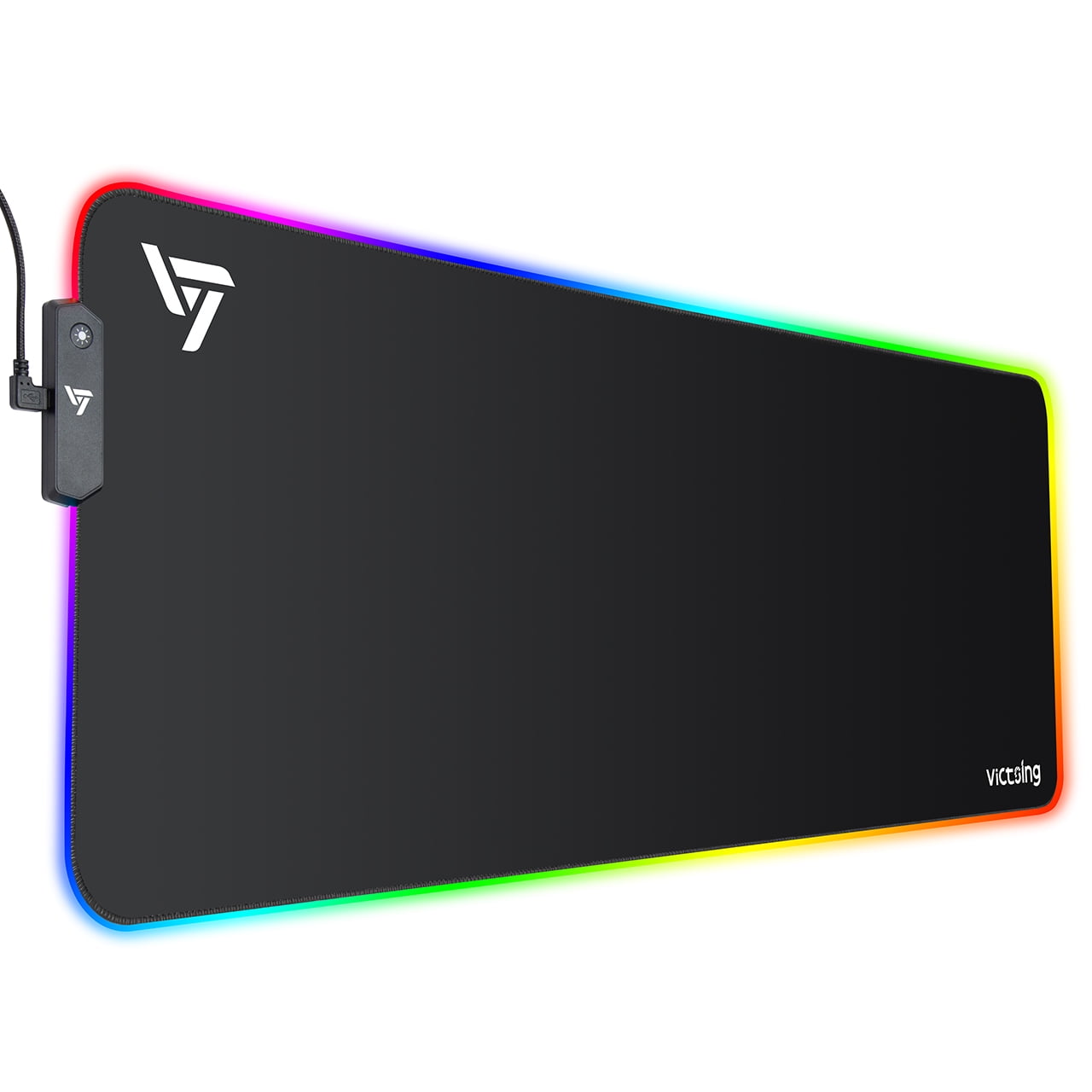 VictSing Gaming Mouse Pad, RGB Mouse Pad with 13 Lighting Modes 2