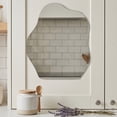 thumbnail image 4 of VVQ 1Pc Irregular Wall Mirror Tiles, Explosion Proof Acrylic Stick On Mirror for Bathroom Bedroom, High Definition Self Adhesive Frameless Vanity Mirror Decor, 4 of 6