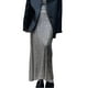 thumbnail image 1 of Falda larga con lentejuelas para mujer - Vestido de fiesta brillante de cintura alta - Poliéster - S-XL, 1 of 5