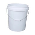 thumbnail image 2 of Cubo almacenamiento pintura ligero y resistente, recipiente para pintura, barnices, disolventes y adhesivos, para uso doméstico diario. 20L Blanco Sin Tapa, 2 of 8