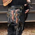 thumbnail image 4 of Bolsos Retro De La Cintura De Los Hombros Steampunk PU De Cuero De Cuero De La Pierna De La Pierna Del Muslo Sunnimix Mochilas Steampunk, 4 of 8