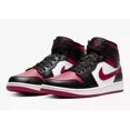 thumbnail image 3 of N I-K-E A i r-Jor-dan 1 MID BLACK / RED / WHITE 554724-066 Men's US4-14 NEW, 3 of 6