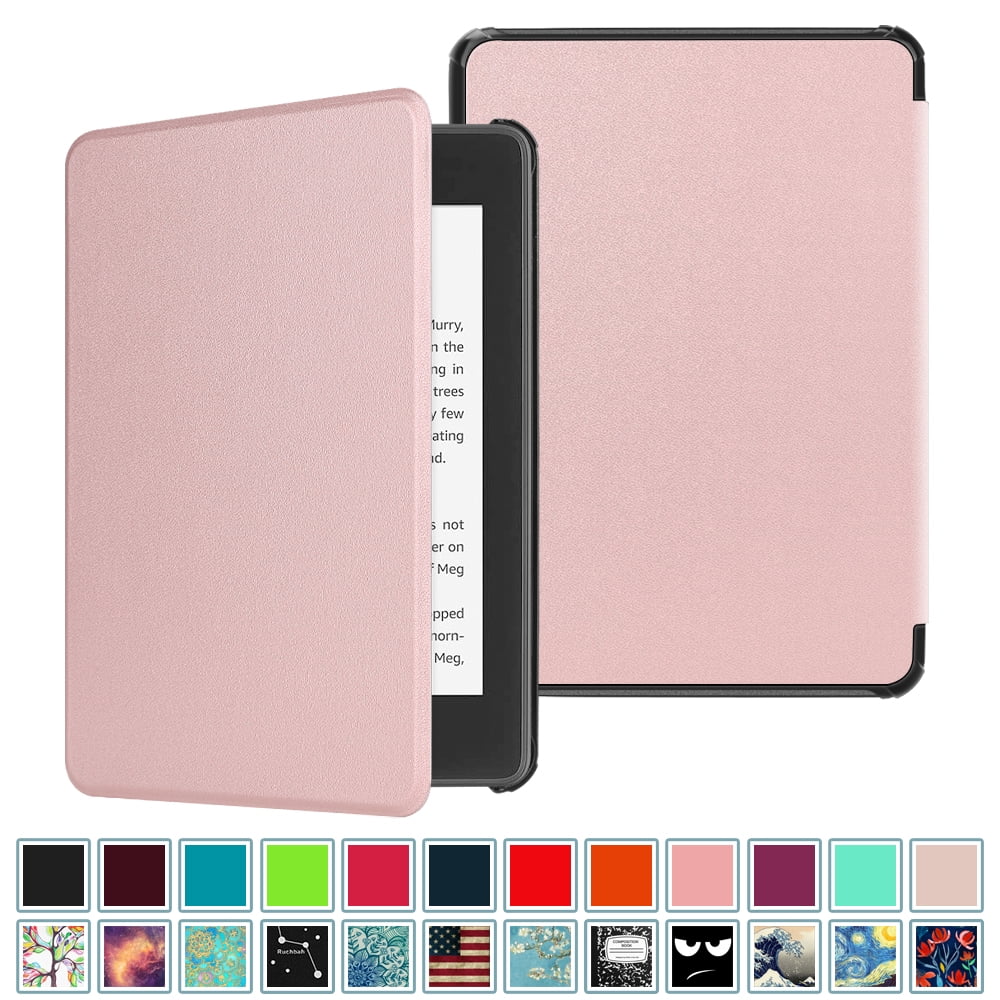 Fintie Slimshell Case for Allnew Kindle Paperwhite 10th Generation 2018 Release, Rose Gold