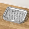 thumbnail image 2 of Plateau pour Chiot Détachable Lavable en Maille Support de Tapis d'Urine pour Chien Plateau d'Entraînement pour Chiot Coin de Litière pour Animaux de Compagnie, 2 of 2