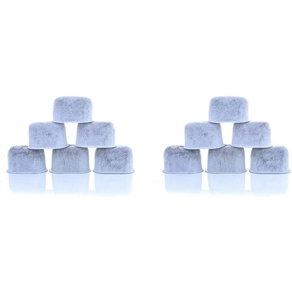 12-Pack Replacement Water Filters Universal Fit (NOT CUISINART) Keurig Compatible Filters - Replacement Charcoal Water Filters fo
