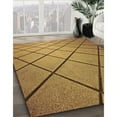 thumbnail image 3 of Ahgly Company Machine Washable Indoor Rectangle Transitional Saddle Brown Area Rugs, 6' x 9', 3 of 7