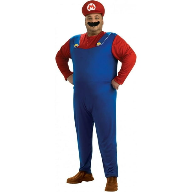 Super Mario Adult Plus Halloween Walmart.com