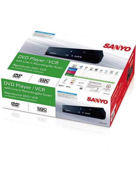 Sanyo FWDV225F DVD/VCR Player