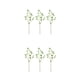 thumbnail image 4 of Matsuzay 3X Tallos Verdes Falsos Morados Bajo Mantenimiento 2Conjunto, 4 of 6