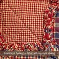 thumbnail image 2 of Primitive Red 2 Plaid Homespun Cotton Fabric - Sold by the Yard - JCS Fabric, 2 of 9