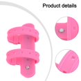 thumbnail image 3 of A Set Of Bike Water Bottle Cage Adapter Bottle Holder Mount Base Adjustable Pink, 3 of 9