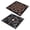 style 1, variant on 2 Pack Tarot Cloth Mystic Pattern Soft Polyester Square Divination Table Mat for Card Reading and Table Decor