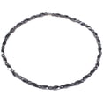 thumbnail image 2 of Collar magnético simple con piedras biliares negras, cadena de suéter para mujer, collar europeo y americano para hombre, estilo hip hop, 2 of 2