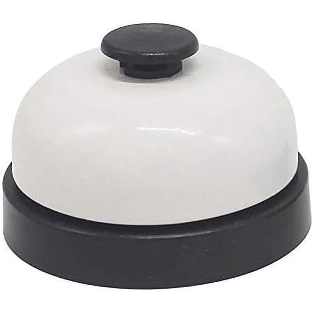 Multi-purpose Tool Call Bells, High Quality Metal Material Clear Ring For Hotels Schools Restaurants, Non-skid Rubber Base Ensures Stability