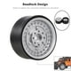 thumbnail image 5 of 1.9 "2 piezas Modelo Simulación Metal Reemplazo Durable Compatible Actualizaciones 1/10 RC Plata Macarena Ruedas de coche, 5 of 8