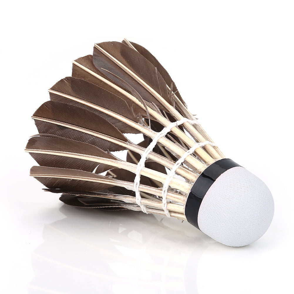 Details about   Feather Shuttlecocks 5Pcs Duck Feather  Badminton Balls Sports Training 