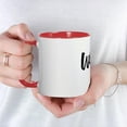thumbnail image 5 of CafePress - Wake Up And Run - 11 oz Ceramic Mug - Novelty Coffee Tea Cup, 5 of 6