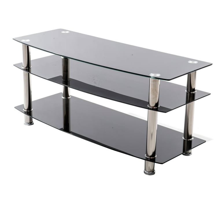 Mountright glass tv stand deals