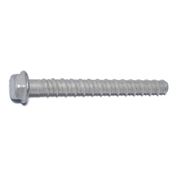 1/2" x 5" Zinc Hex Washer Head LDT Tapcon Masonry Screws MSHWS-105 (25 pcs.)