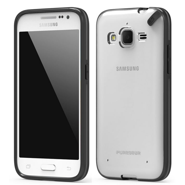 Vooruitzicht Ingang Klagen PureGear [Black/Clear] SlimShell Case Cover for Samsung Galaxy Core Prime  G360 S820L - Walmart.com